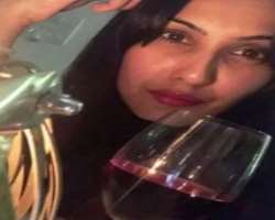 Kamya Punjabi consuming alcohol